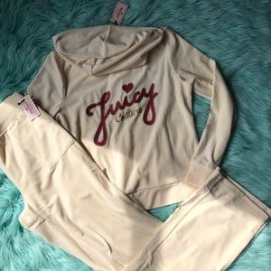 New Women's Juicy Couture Tracksuit Angel Set